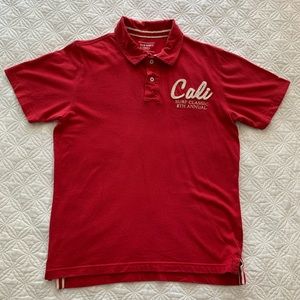 Old Navy Men’s Polo Shirt Red Size Small